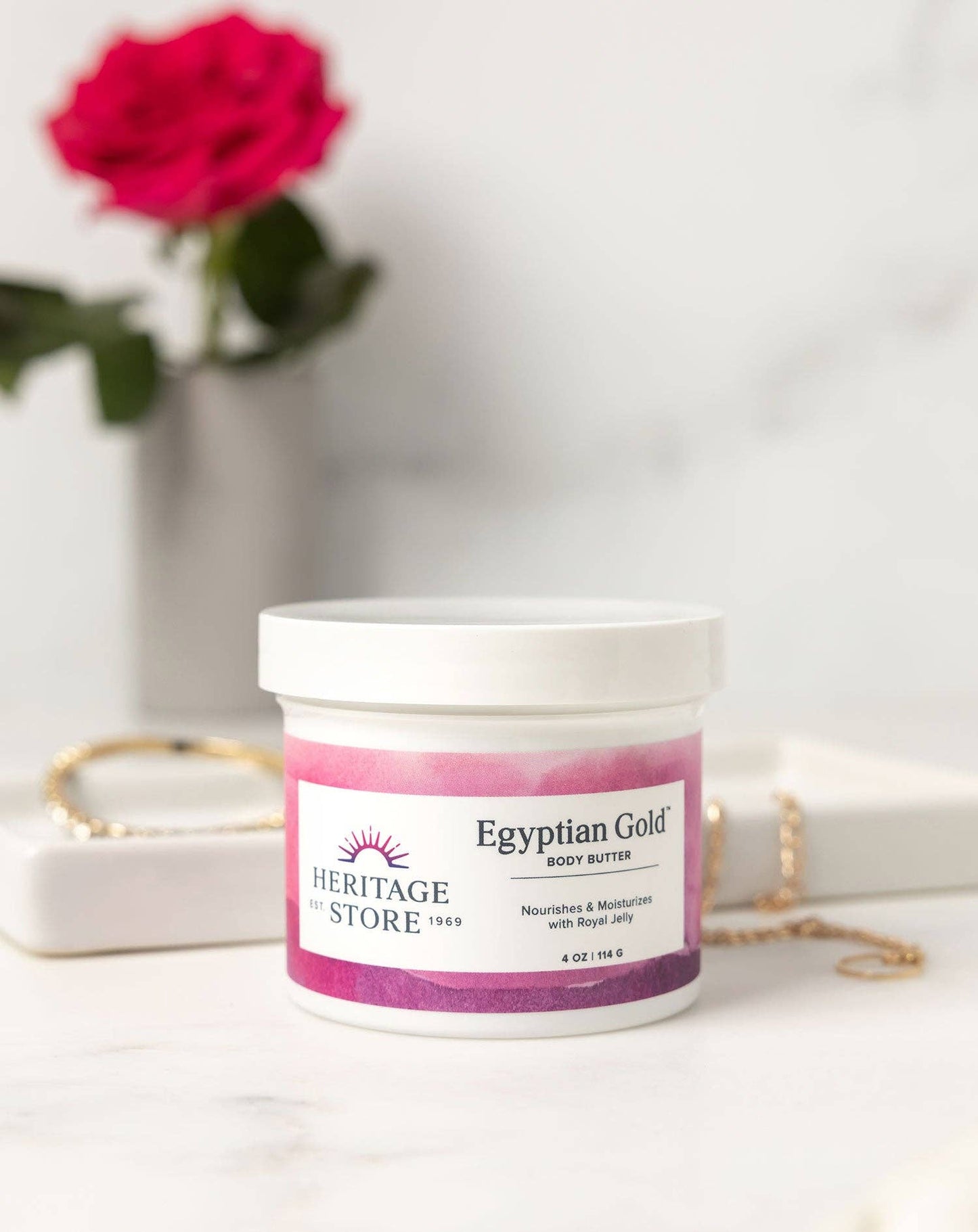Egyptian Gold Butter 4 oz: Fragrance Free / 4 oz