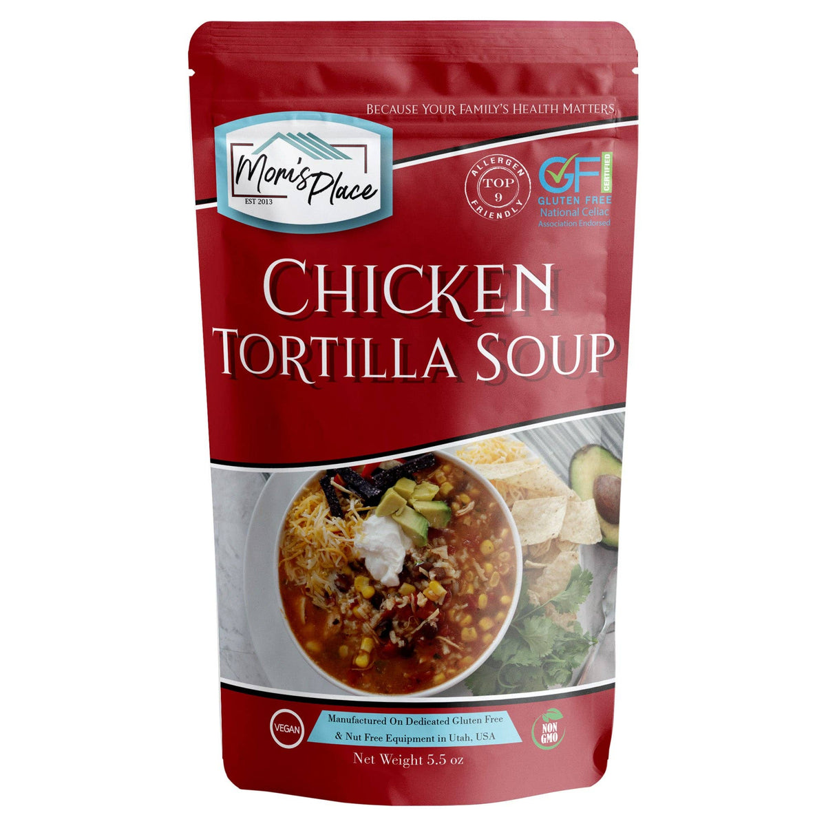 Gluten-Free Chicken Tortilla Soup Mix