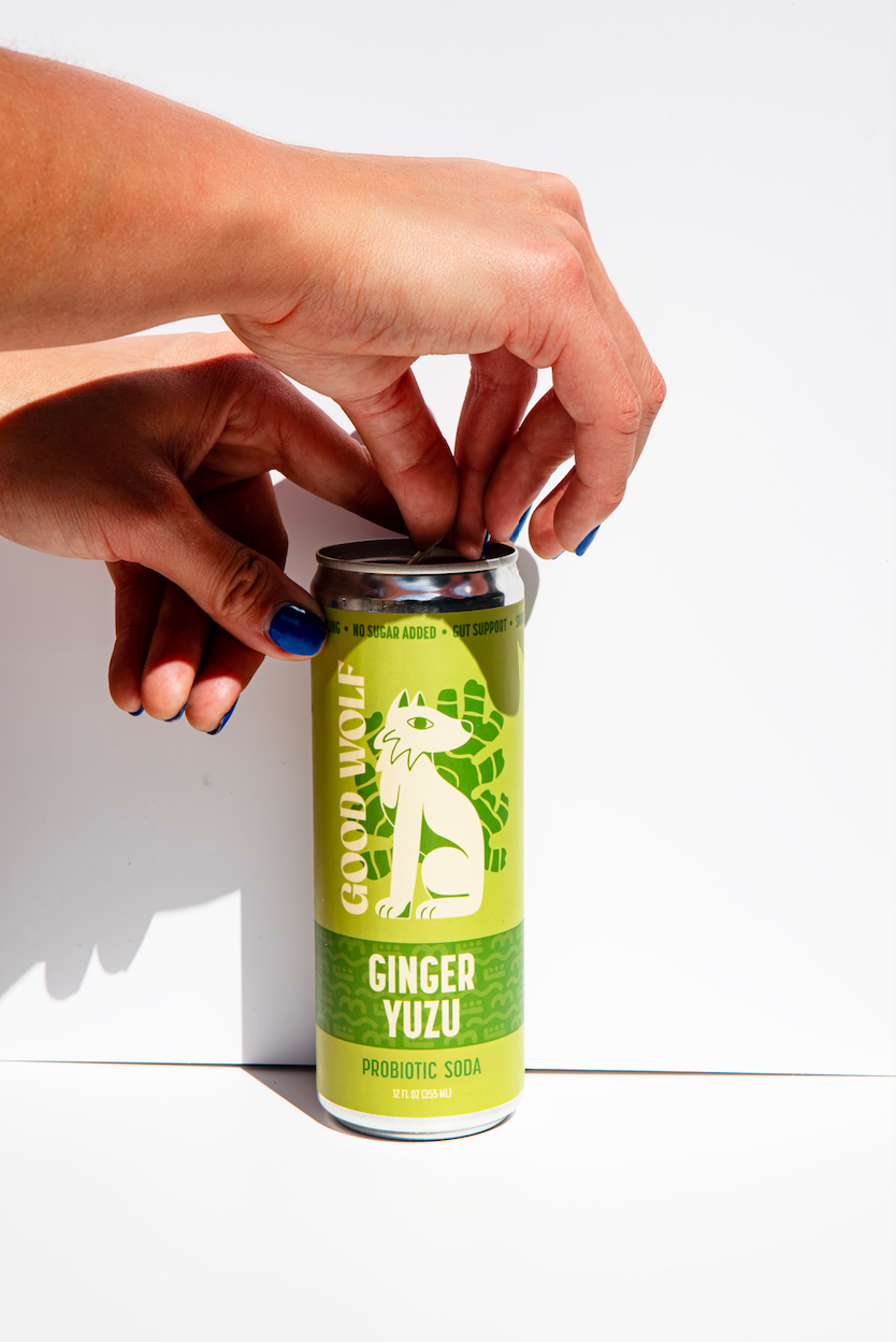 Ginger Yuzu Probiotic Soda - No Added Sugar; Hand-Crafted