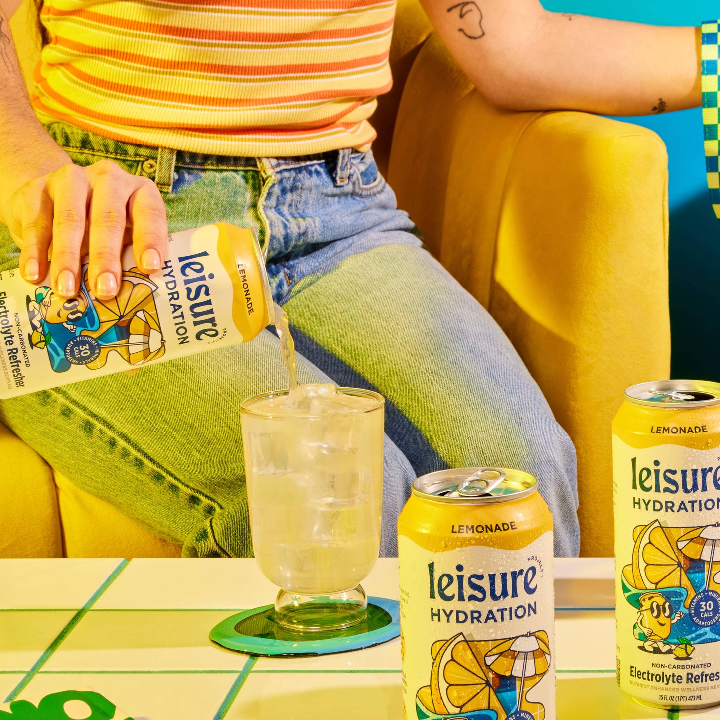 Leisure Hydration Electrolyte Lemonade