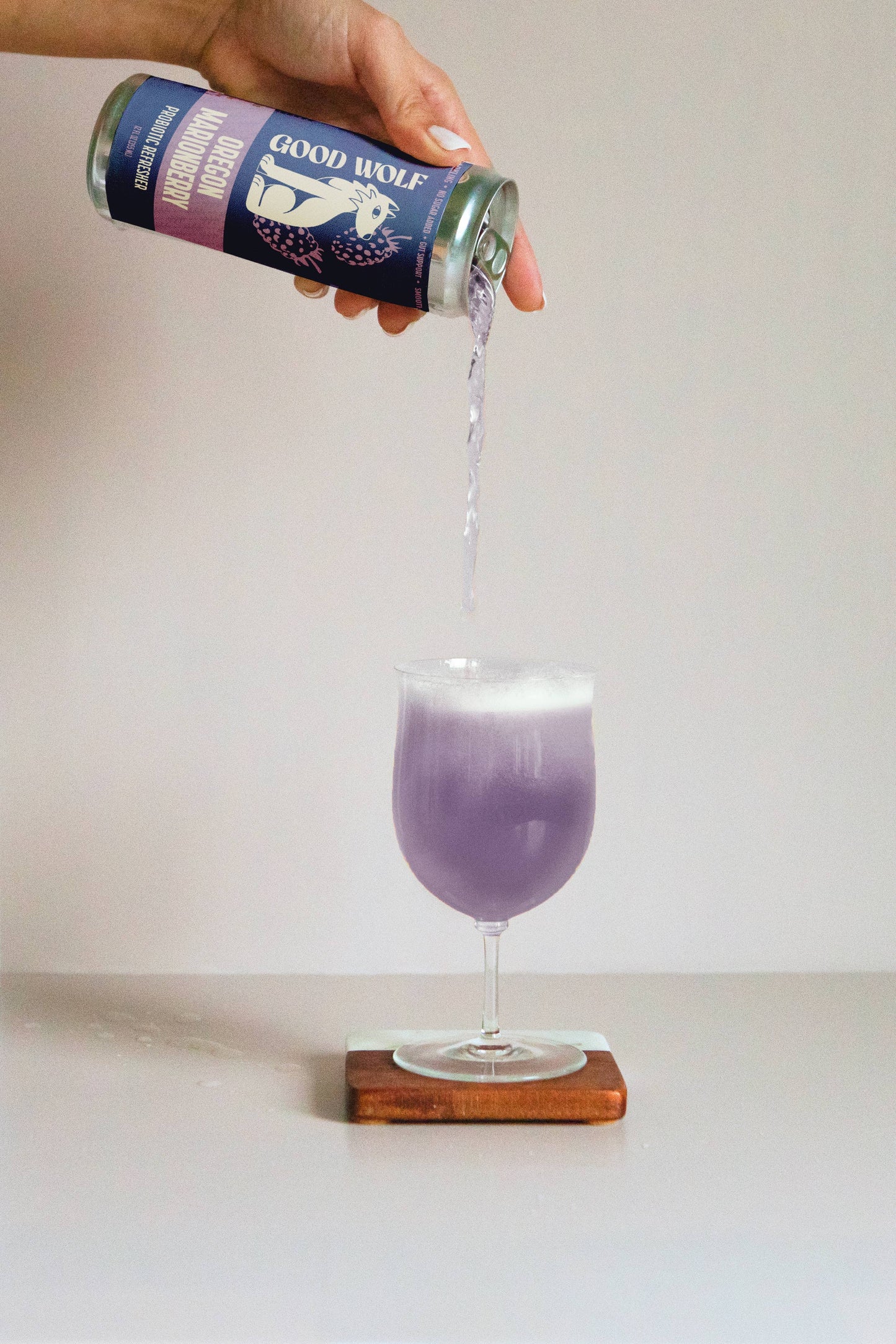 Marionberry Probiotic Soda - No Added Sugar; Hand-Crafted