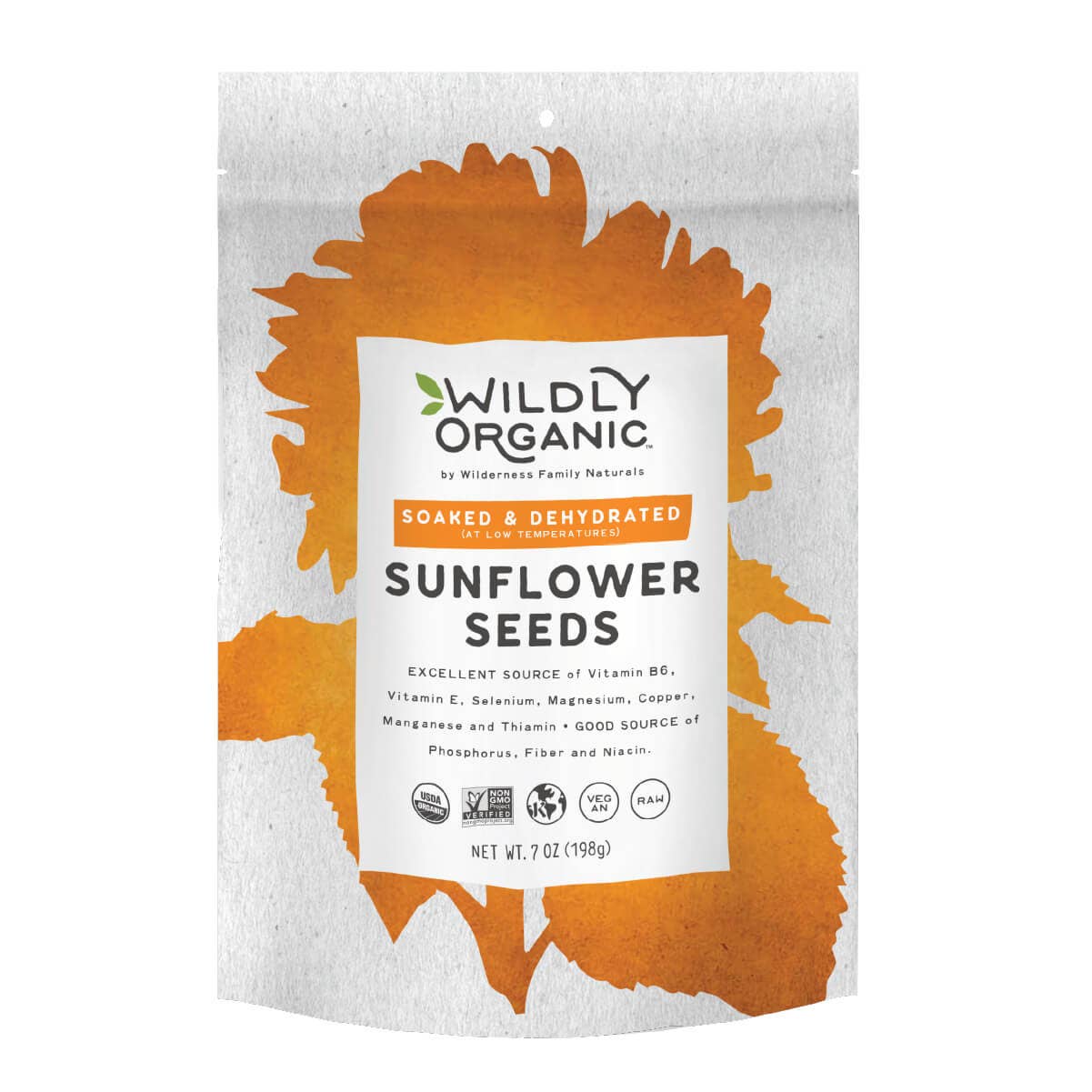 Organic Sunflower Seeds: 7 OZ