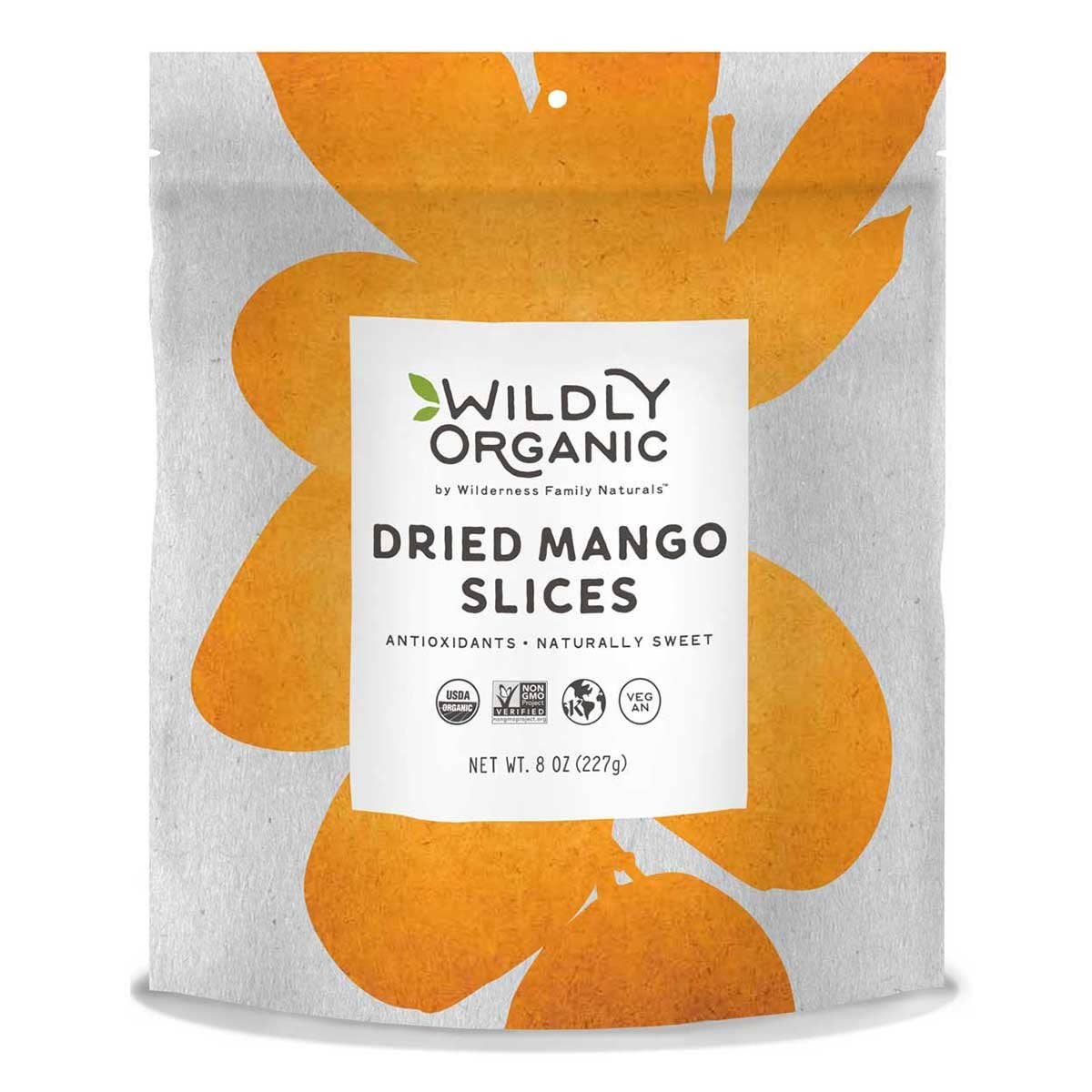 Organic Sliced Mango: 8 OZ
