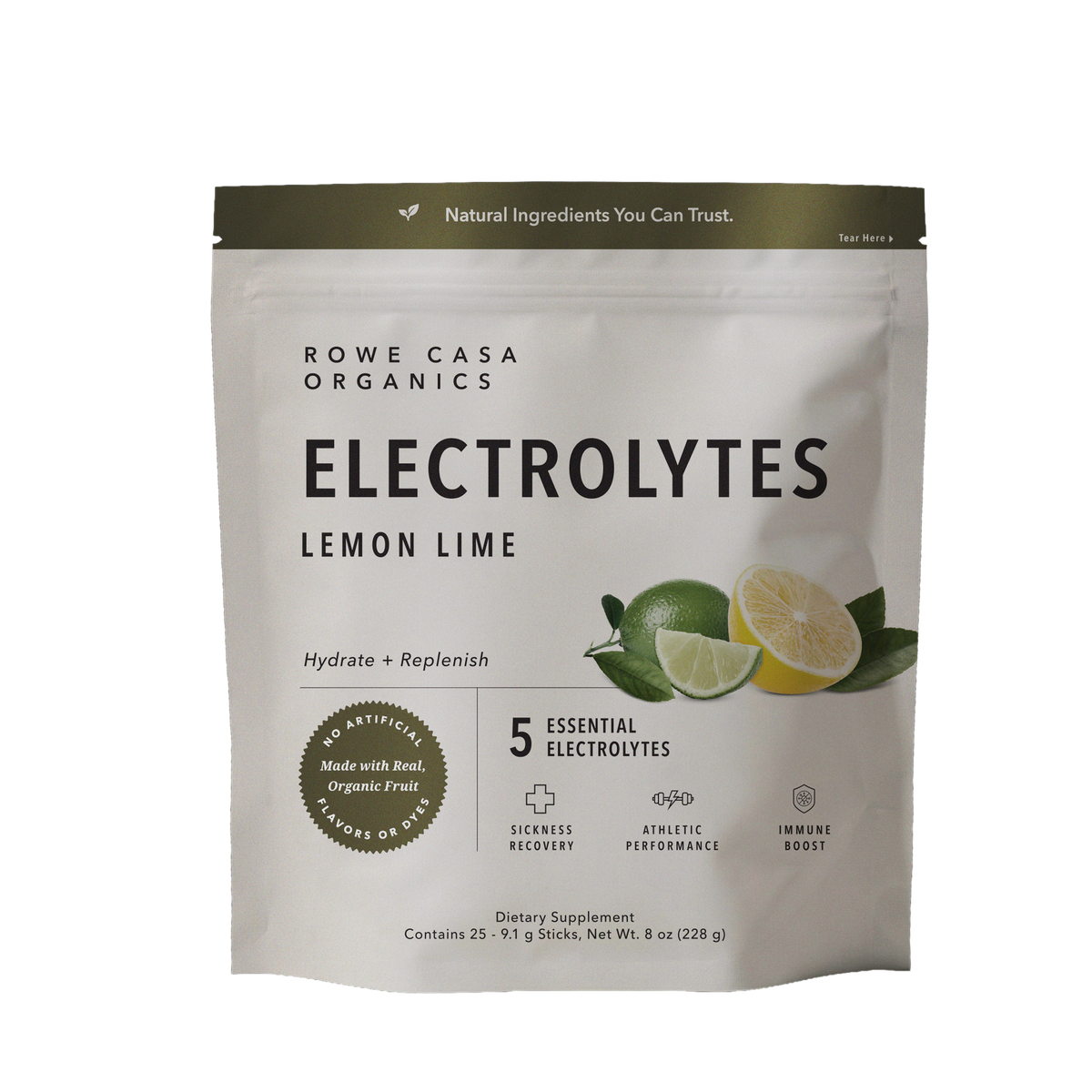 Lemon Lime Electrolytes | 25 Serving Stick Pack