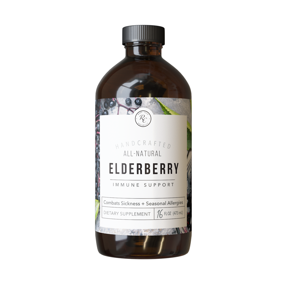 ELDERBERRY IMMUNE SUPPORT | 16 oz: Honey Free