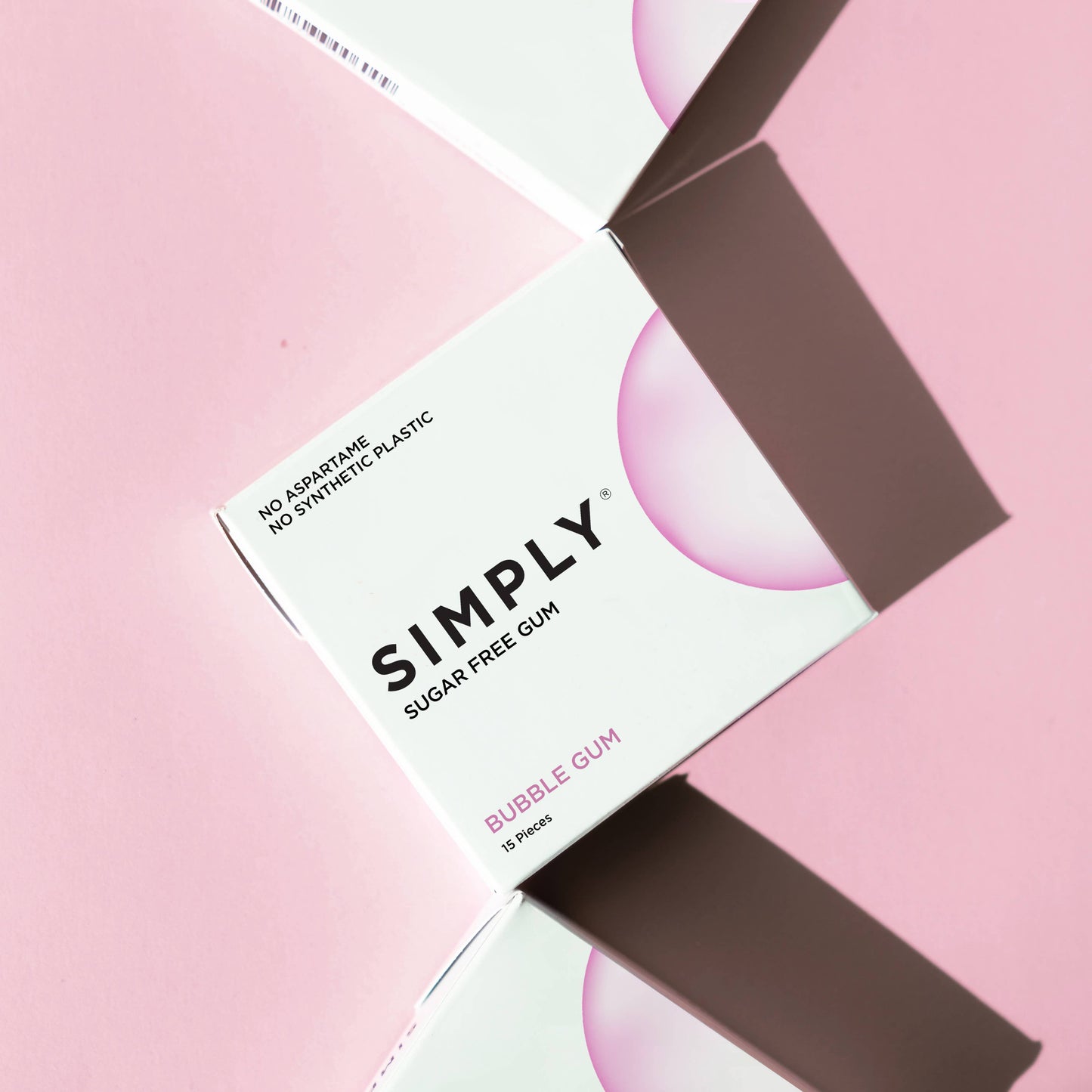 Sugar Free Bubble Gum - Natural + Plastic-Free | 6 Pack