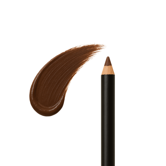 Eyeliner Pencil – Vegan, Creamy Long-Wear Black & Brown: Brown / 2 grams