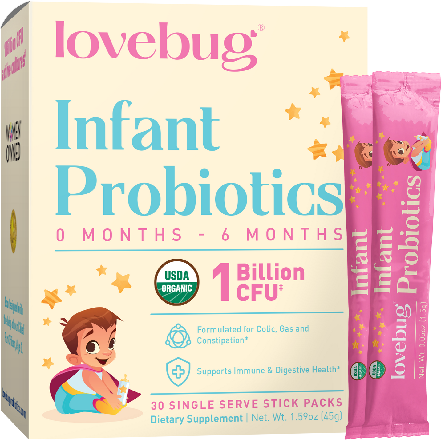 Infant Probiotics 0-6 Months (Powder)