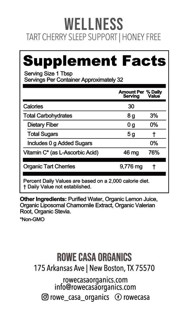 TART CHERRY SLEEP SUPPORT | 16 Oz: Regular
