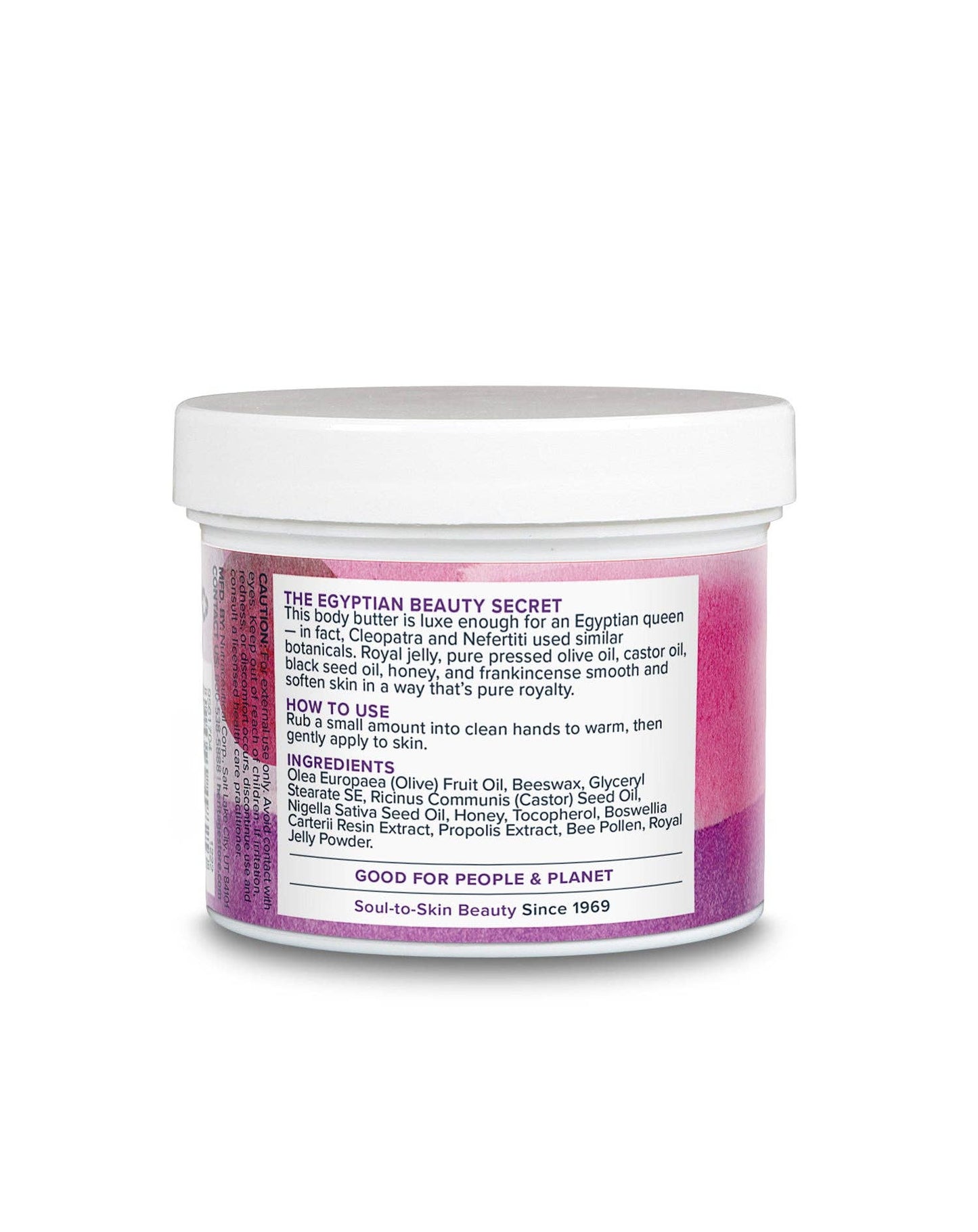 Egyptian Gold Butter 4 oz: Fragrance Free / 4 oz
