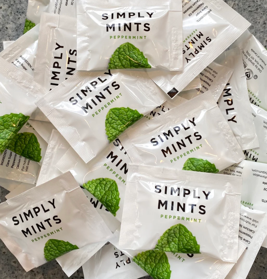 Peppermint Individually Wrapped Mints – 500 CT Master Case