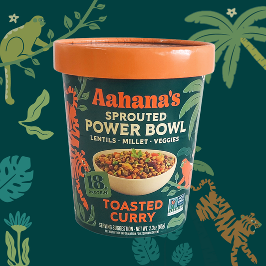 Toasted Curry - Sprouted Power Bowl - Vegan, Gluten-Free