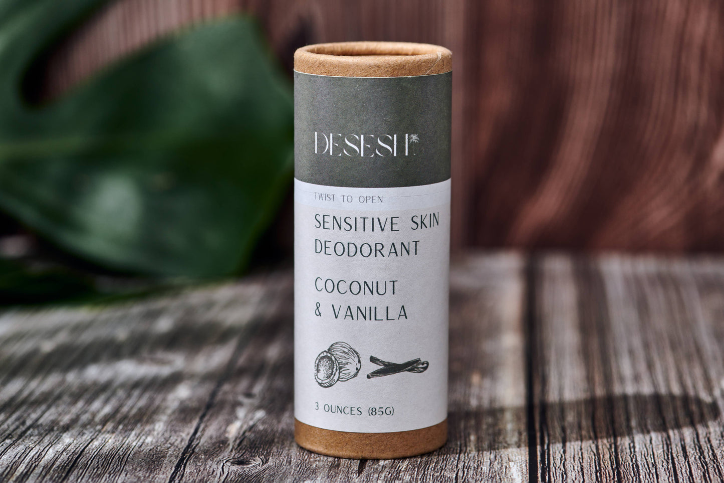 Natural Sensitive Deodorant (Aluminum Free, No Baking Soda): Orange & Bergamot