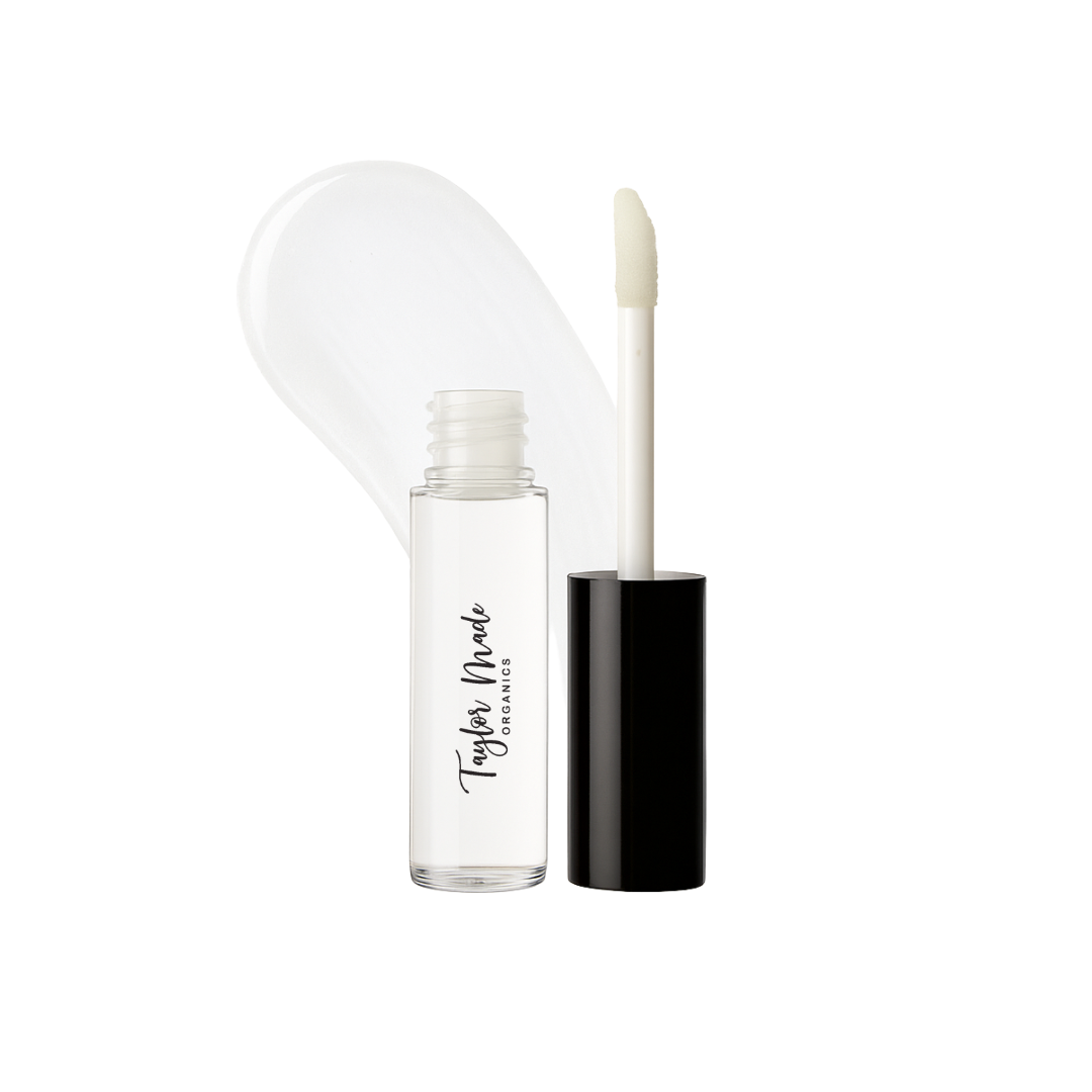 Lip Gloss – Natural Hydrating Organic Shine in Clear & Bold : Confident