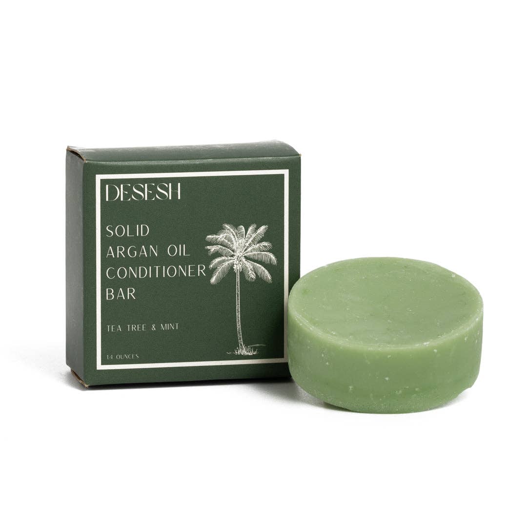 Solid Argan Oil Conditioner Bar (No Artificial Fragrances): Lavender & Lime