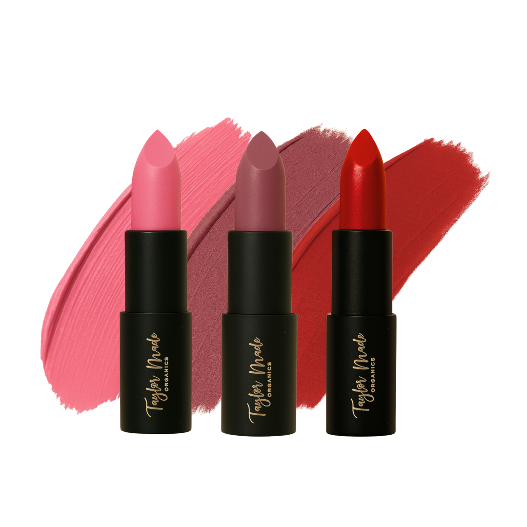 Lipstick – Hydrating Organic Color in Lush & Matte Shades: Marilyn