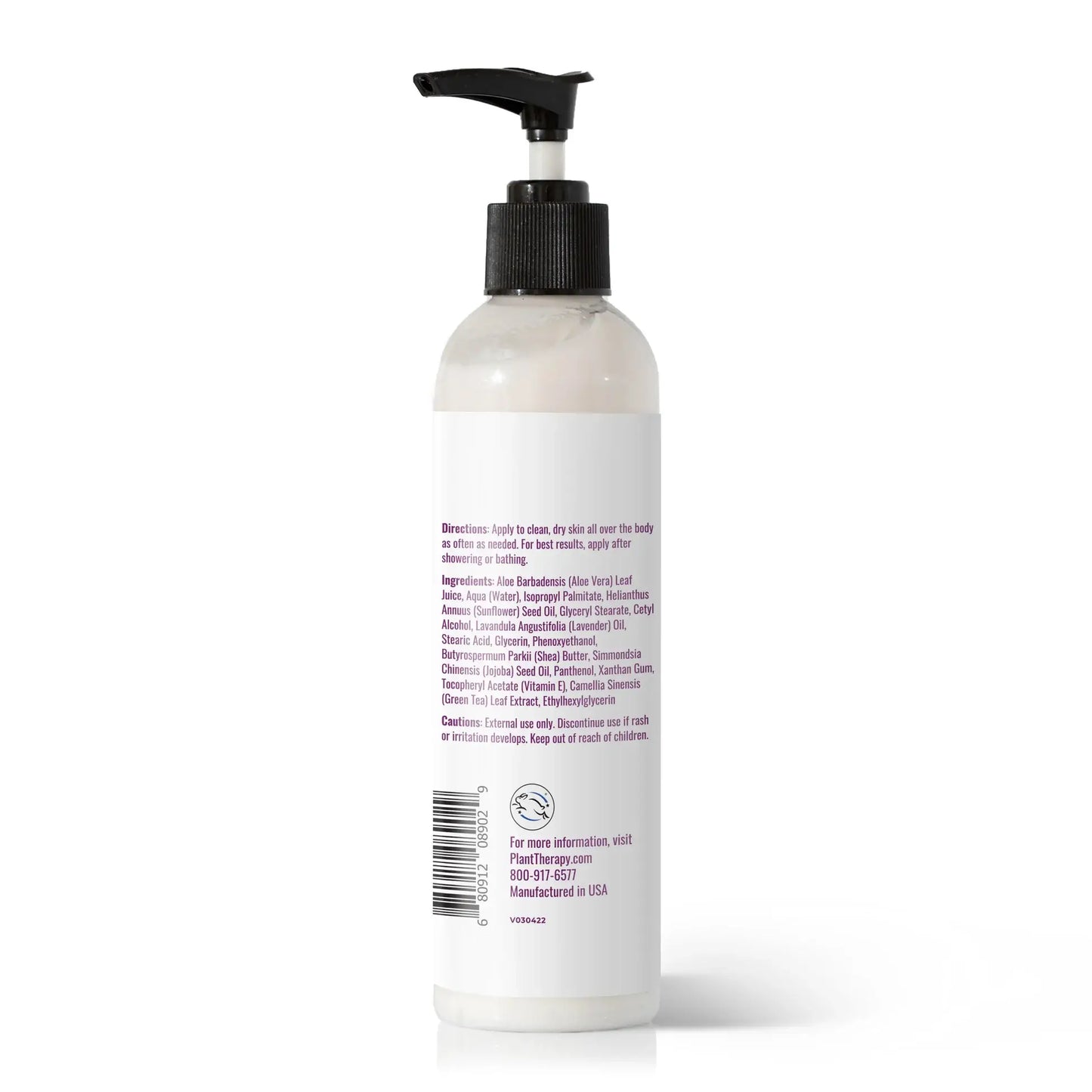 Lavender Body Lotion with Aloe and Shea