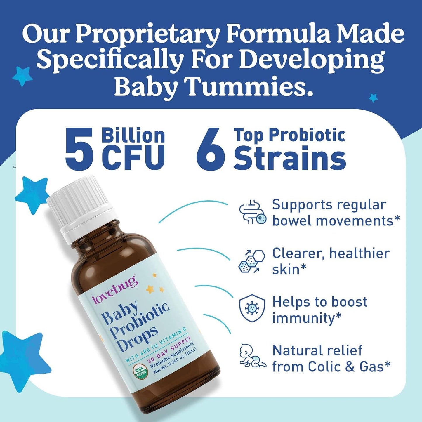 Organic Baby Probiotic Drops