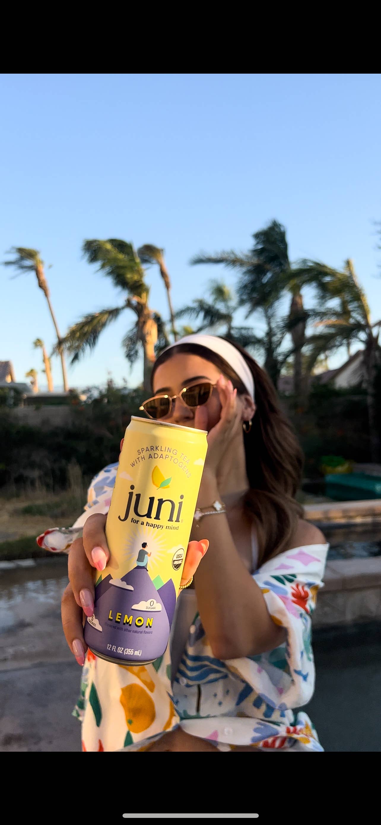 Juni Sparkling Adaptogenic Tea - Lemon