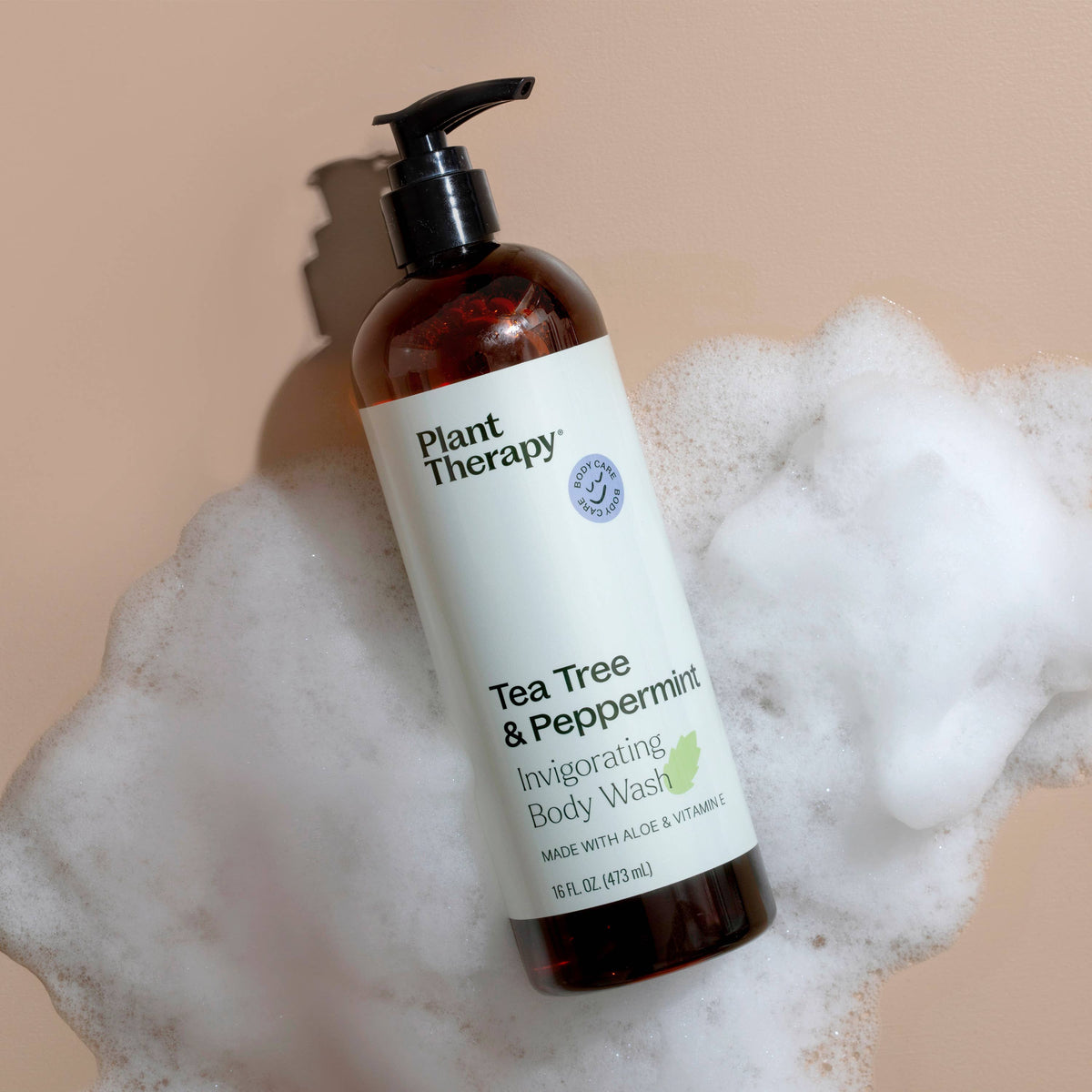 Tea Tree and Peppermint Natural Body Wash 16 oz