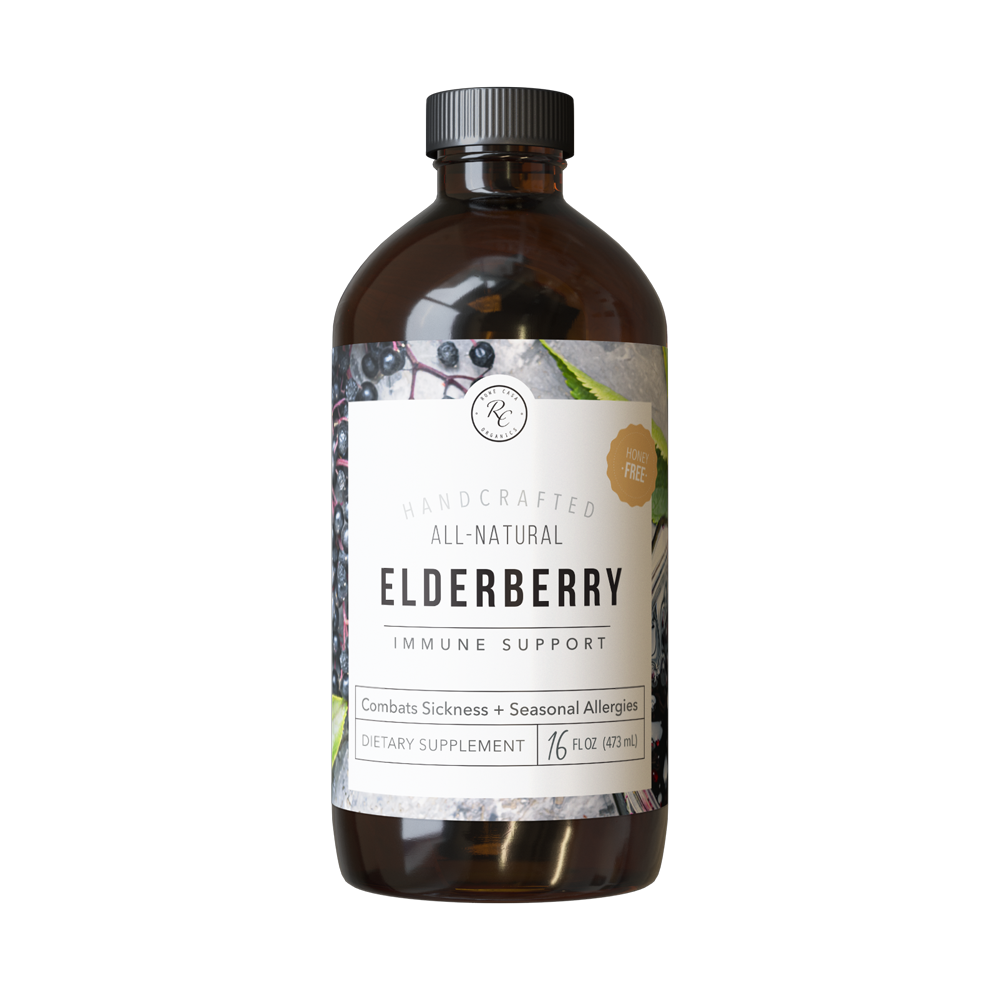 ELDERBERRY IMMUNE SUPPORT | 16 oz: Honey Free