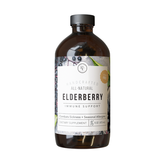 ELDERBERRY IMMUNE SUPPORT | 16 oz: Honey Free