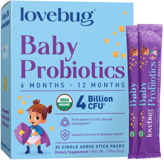 Baby Probiotics 6-12 Months Organic (Powder)