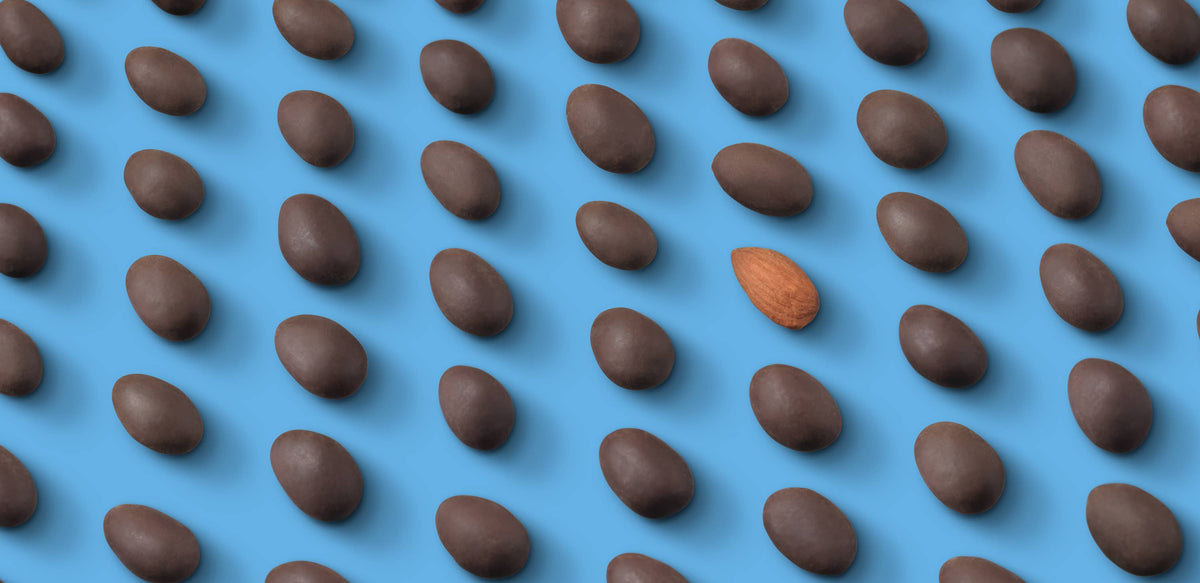 Dark Chocolate Covered Almonds - 6 bags