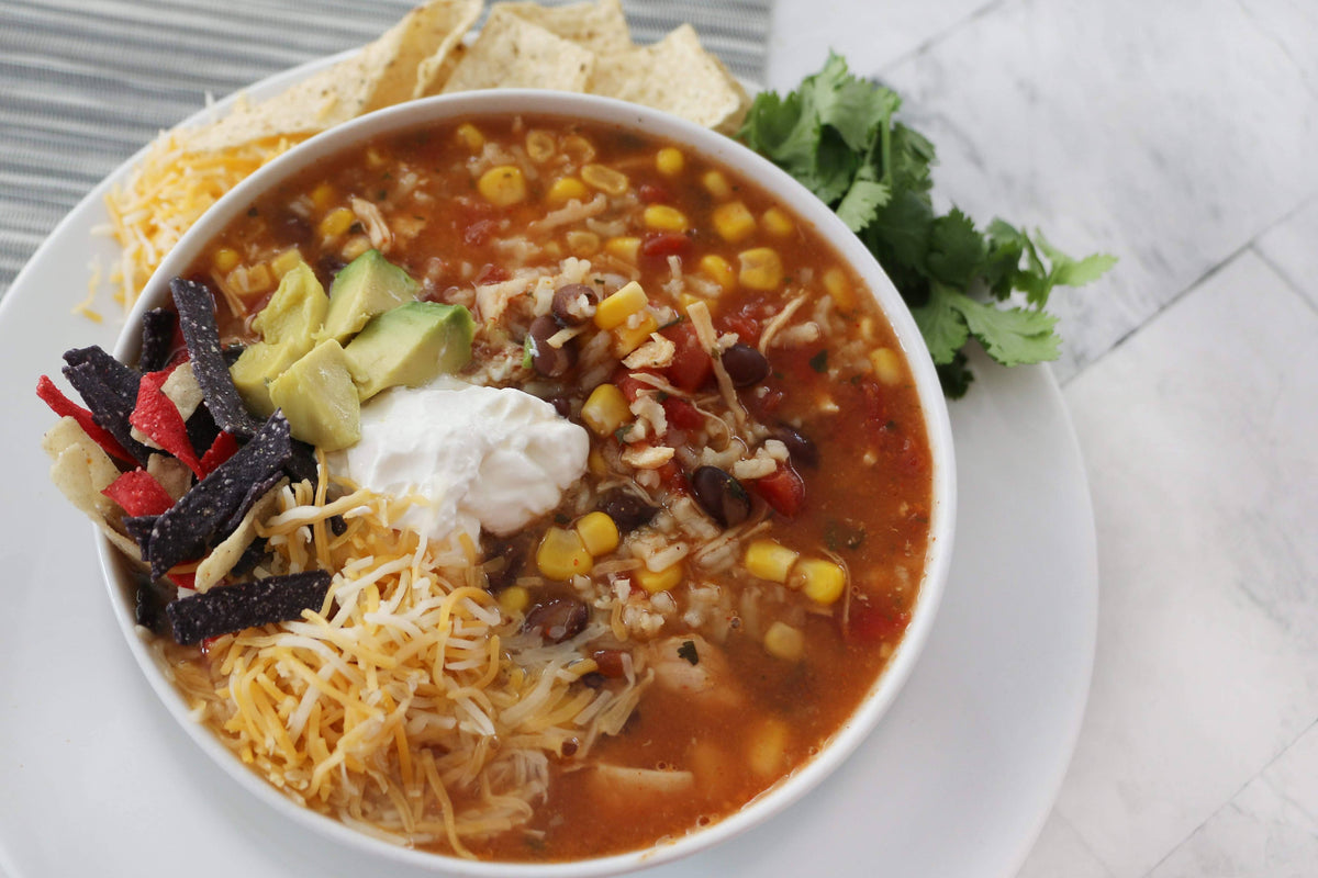 Gluten-Free Chicken Tortilla Soup Mix