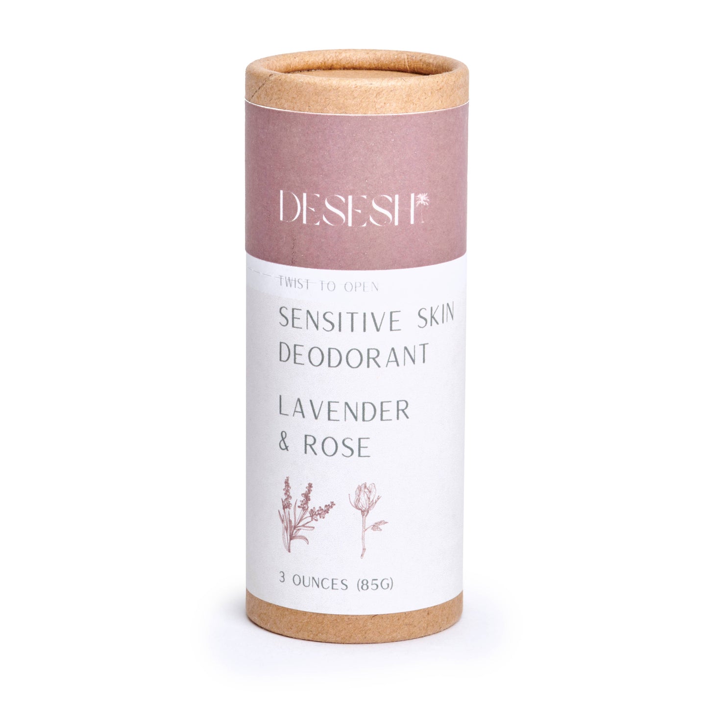 Natural Sensitive Deodorant (Aluminum Free, No Baking Soda): Orange & Bergamot