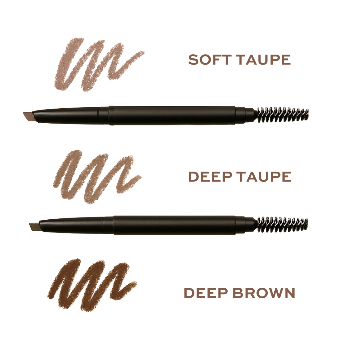 Retractable Brow Pencil – Shape, Define & Fill: Deep brown