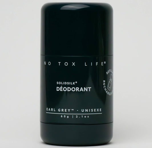 SOLIDSILK® Deodorant (Earl Grey) Refillable TUBE - No Tox Life