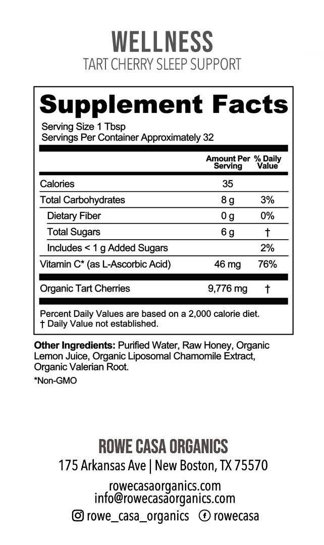 TART CHERRY SLEEP SUPPORT | 16 Oz: Regular