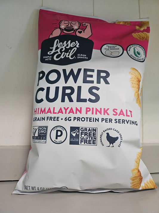 Lesser Evil Power Curls Himalayan Pink Salt