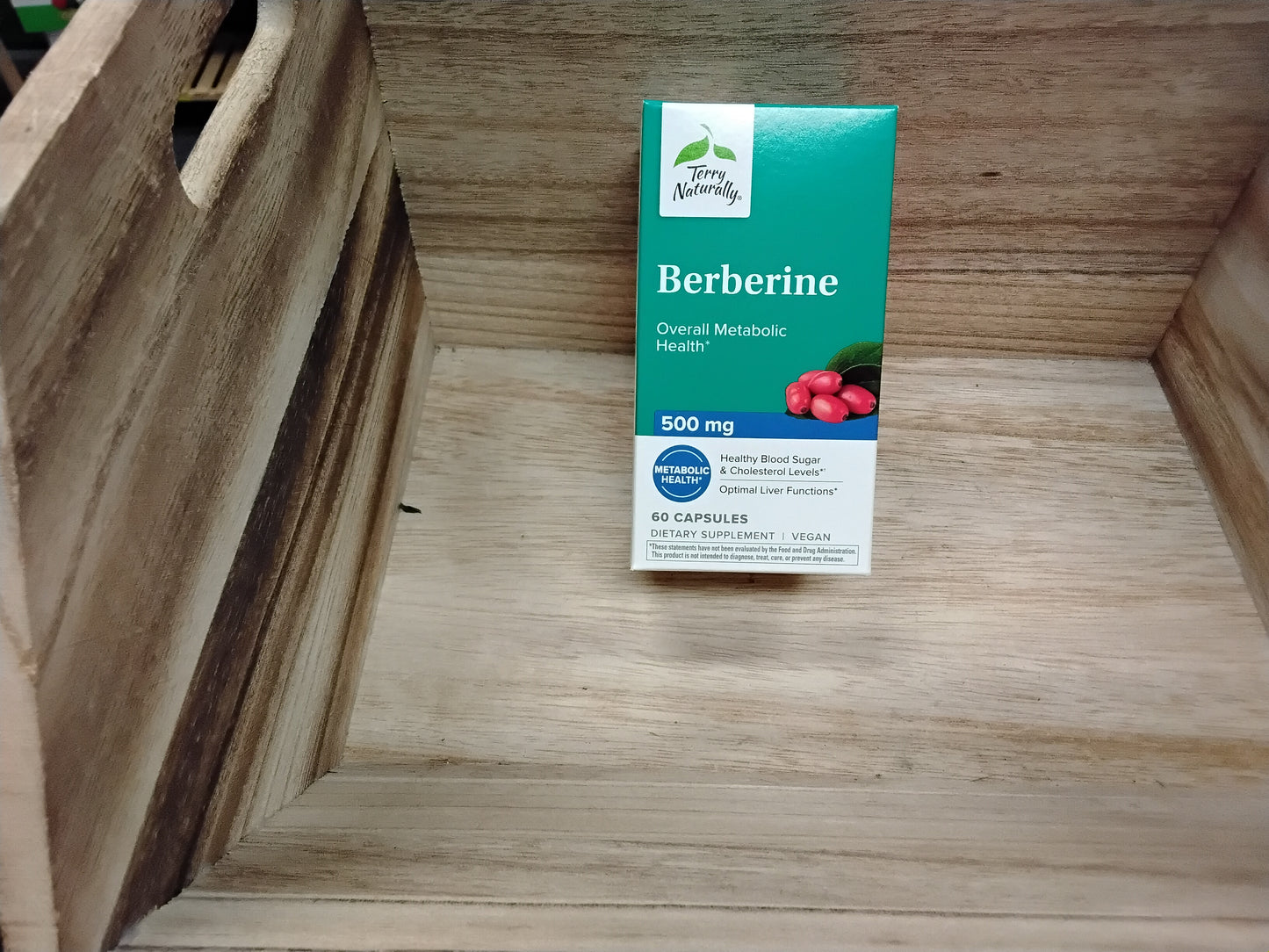 Berberine 500mg 60 capsules
