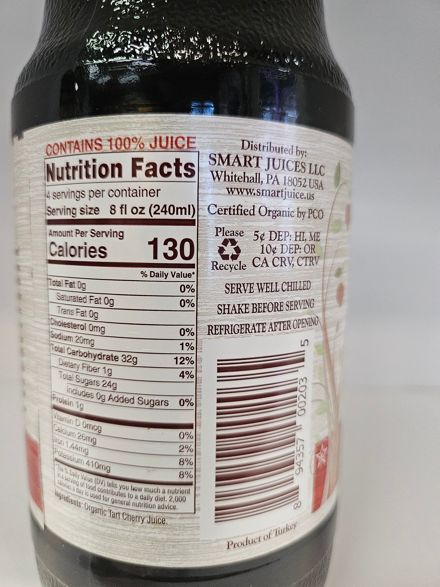 Smart Juice Tart Cherry