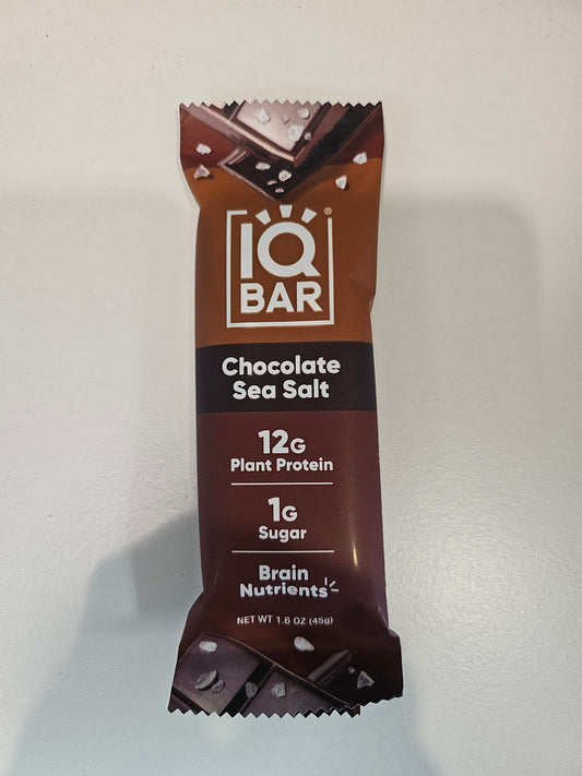 IQ Bar Dark Chocolate Sea Salt