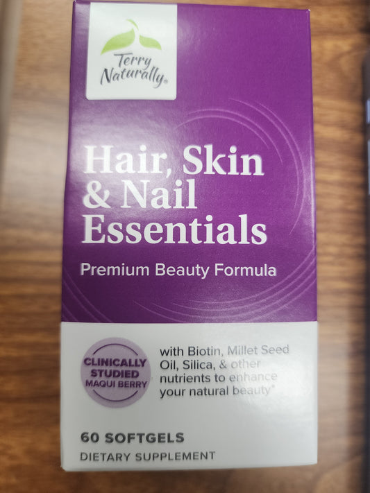 Hair, Skin & Nail Essentials 60 Softgels