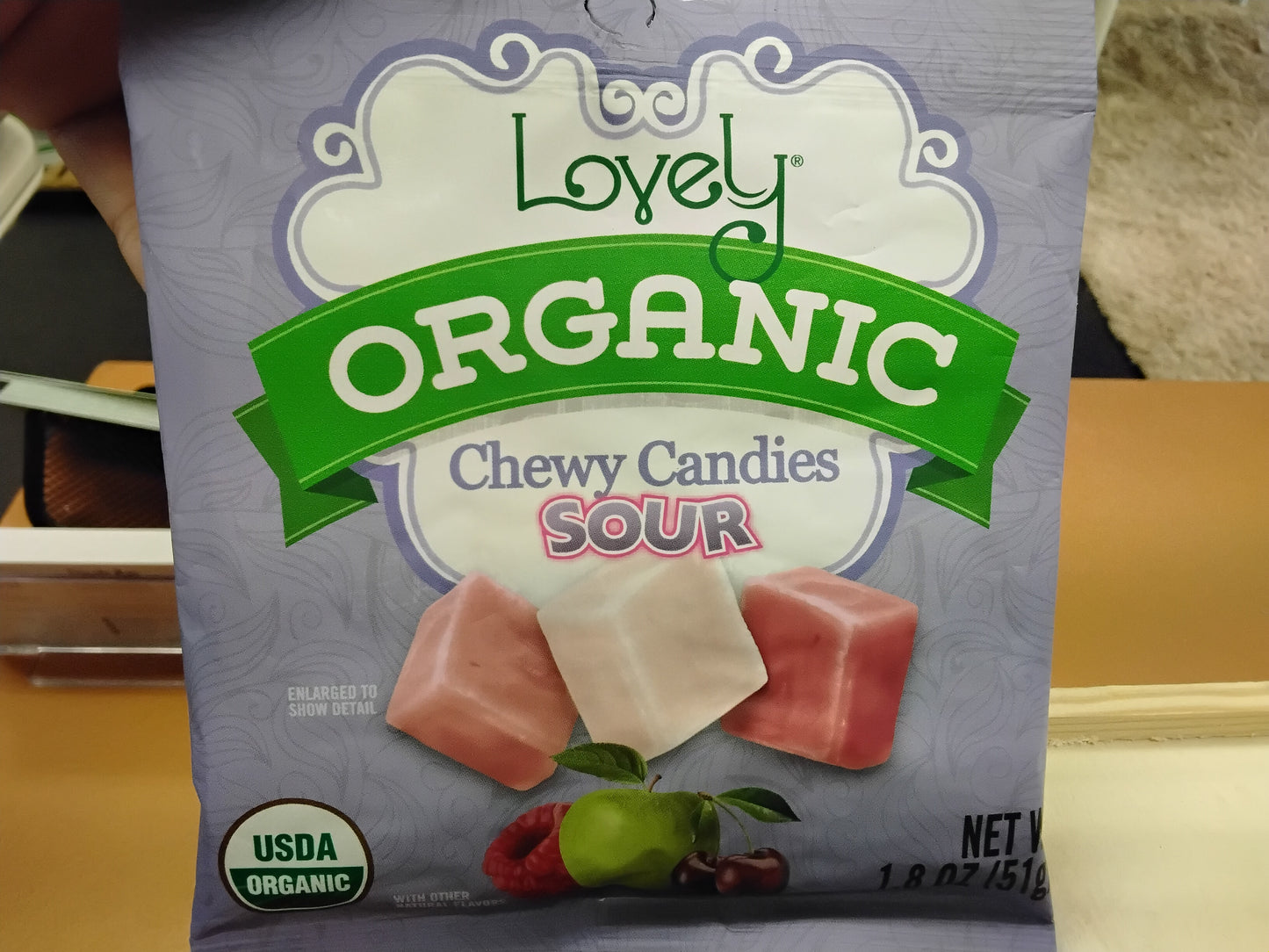 Lovely sour chews 1.8OZ