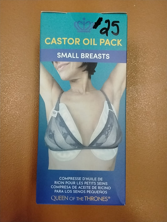 Castor oil pack Small Breasts