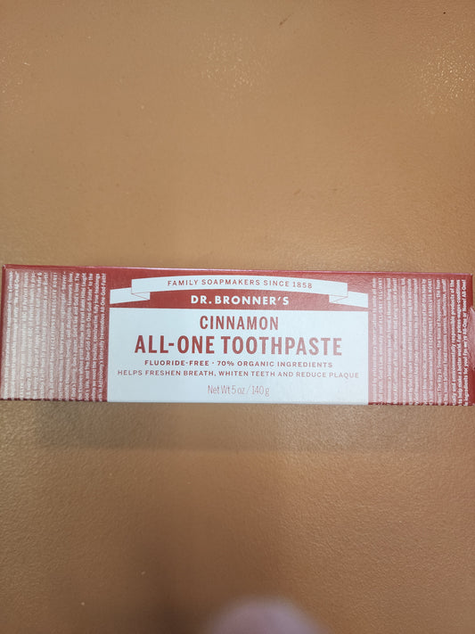 Dr Bronner's Cinnamon Toothpaste