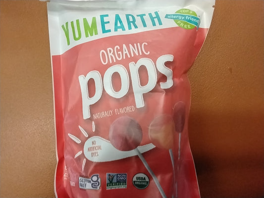 Yum Earth Organic Pops