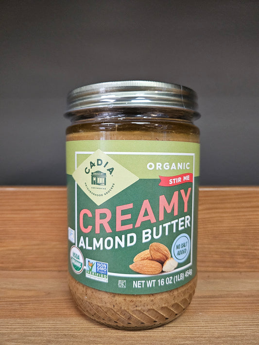 Cadia Organic Creamy Almond Butter
