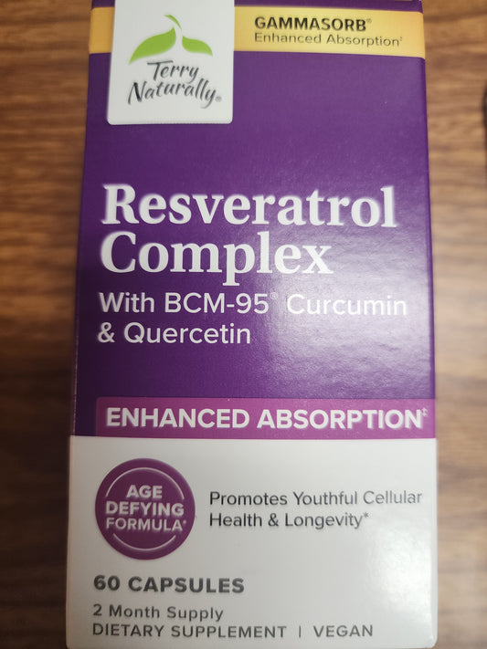 Resveratrol Complex 60 Capsules