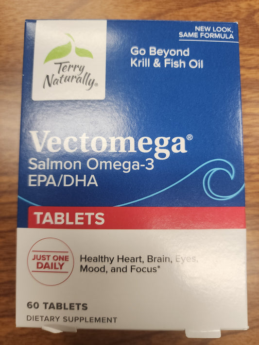 Vectomega Salmon Omega-3 60 Tablets