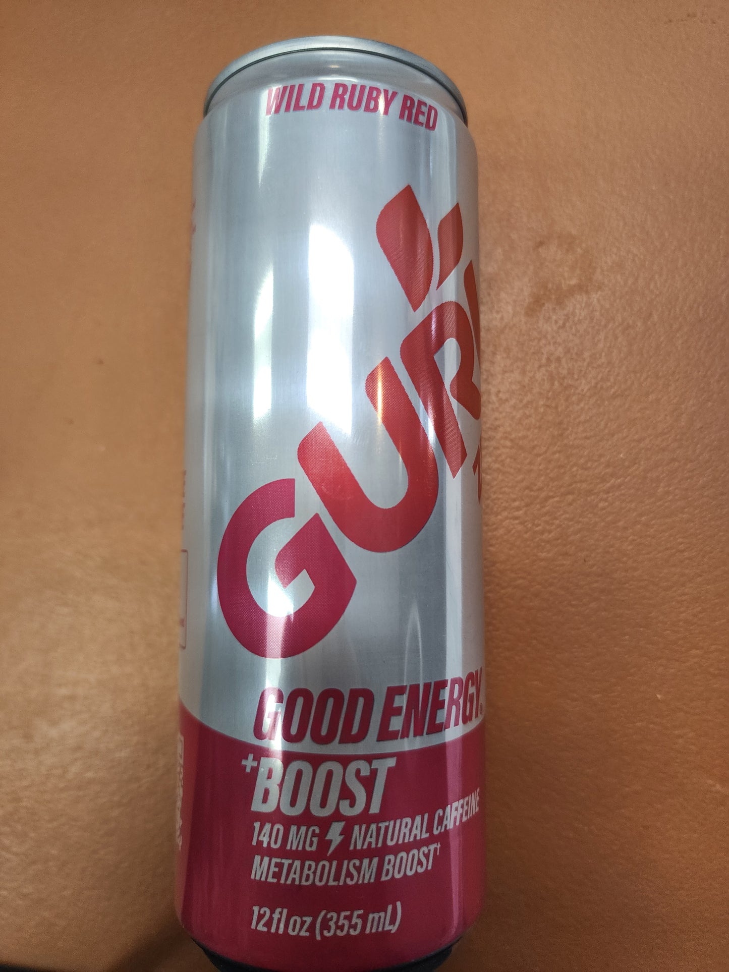 Guru Good Energy Boost Wild Ruby Red