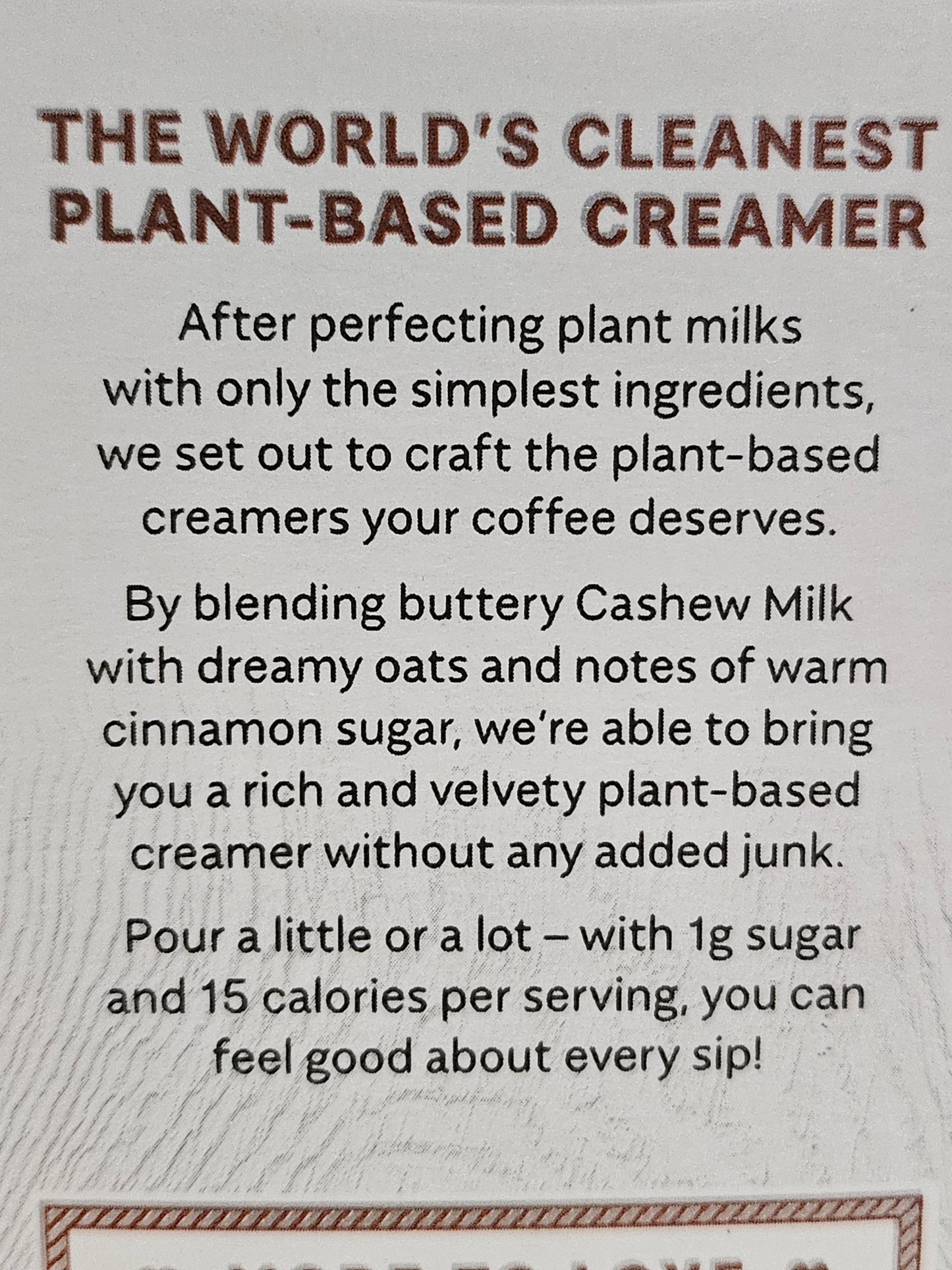 Elmhurst Creamer Cinnamon Churro