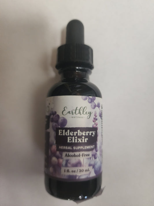 Earthly Elderberry Elixir