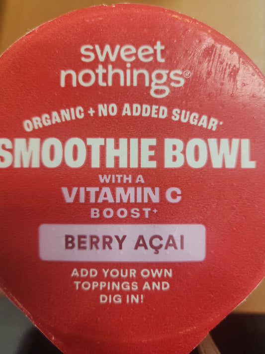 Sweet Nothings Smoothie Bowl