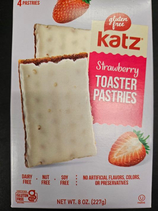Katz Strawberry Toaster Pastries
